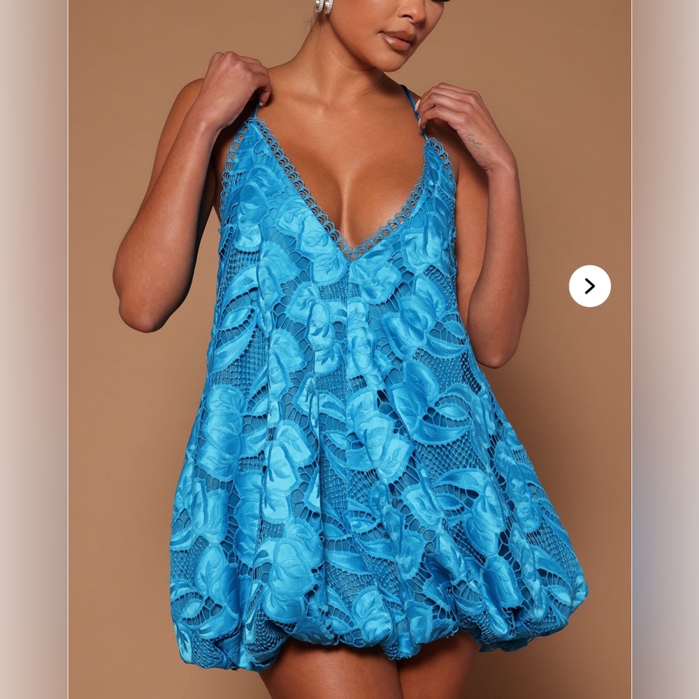 Lana Crochet Mini Dress - Fashion Nova